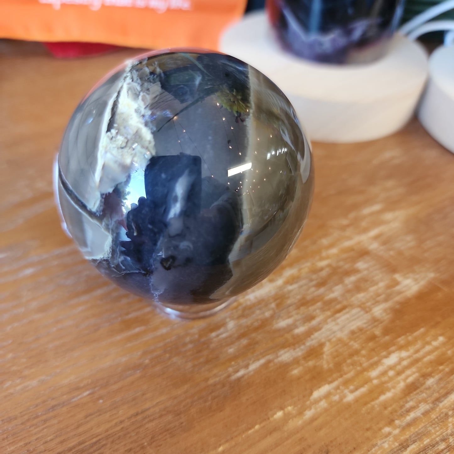 Volcano Agate Spheres