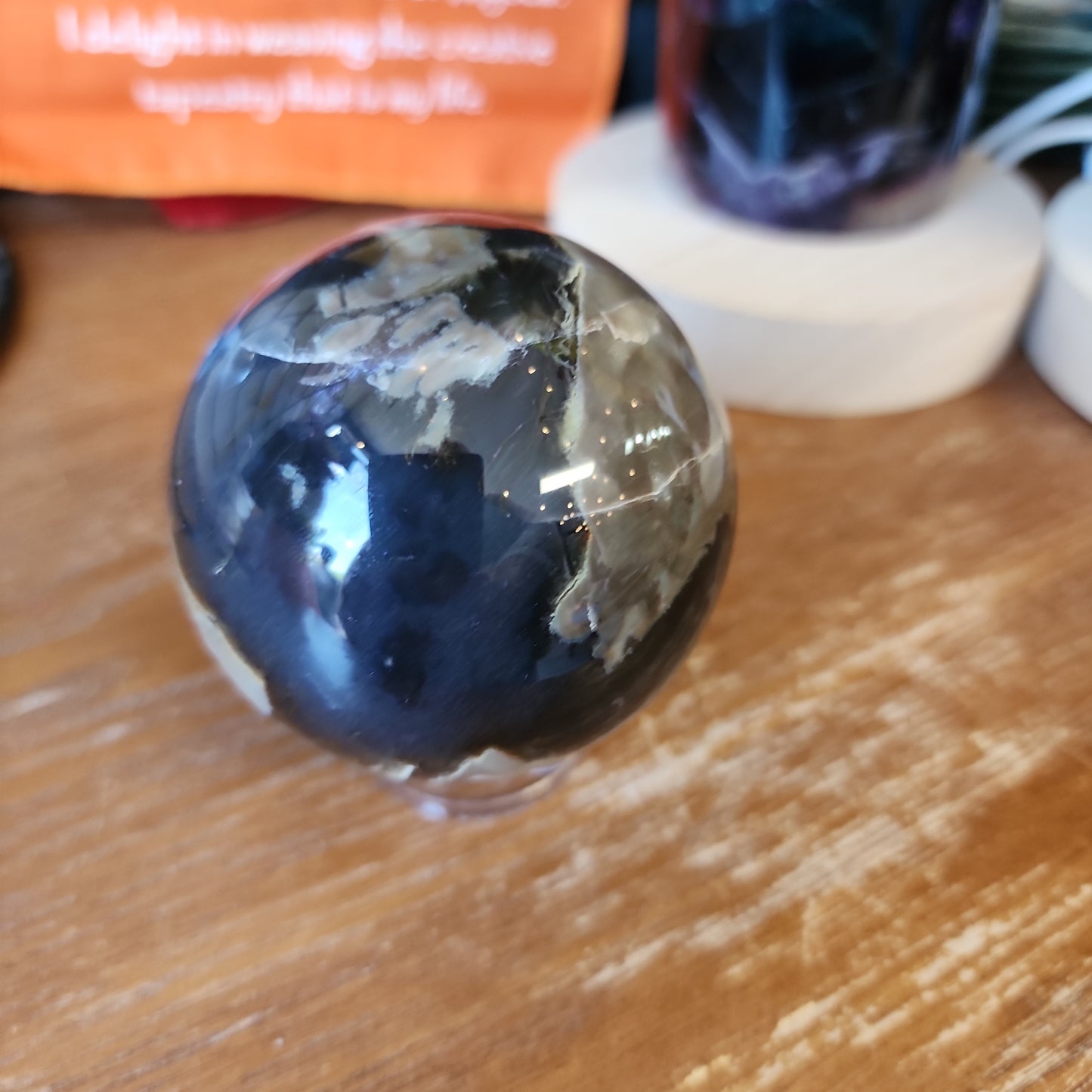 Volcano Agate Spheres
