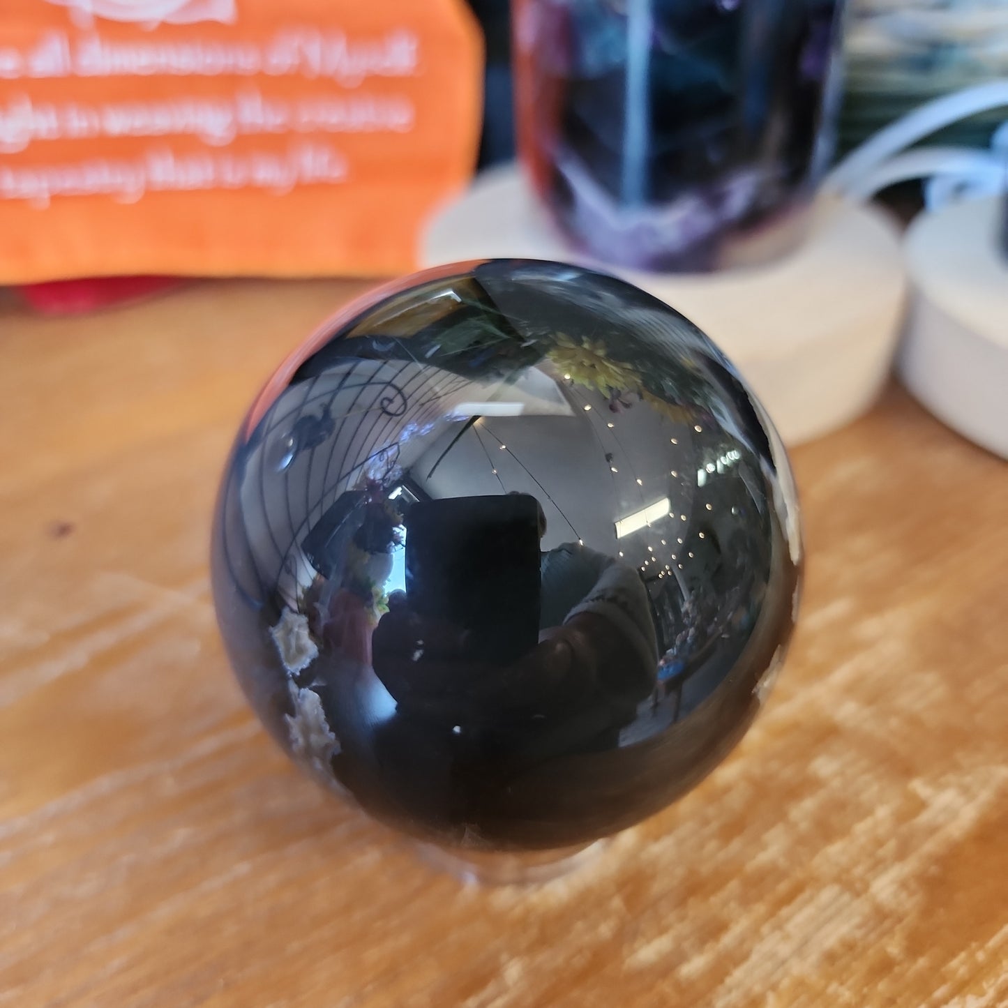 Volcano Agate Spheres