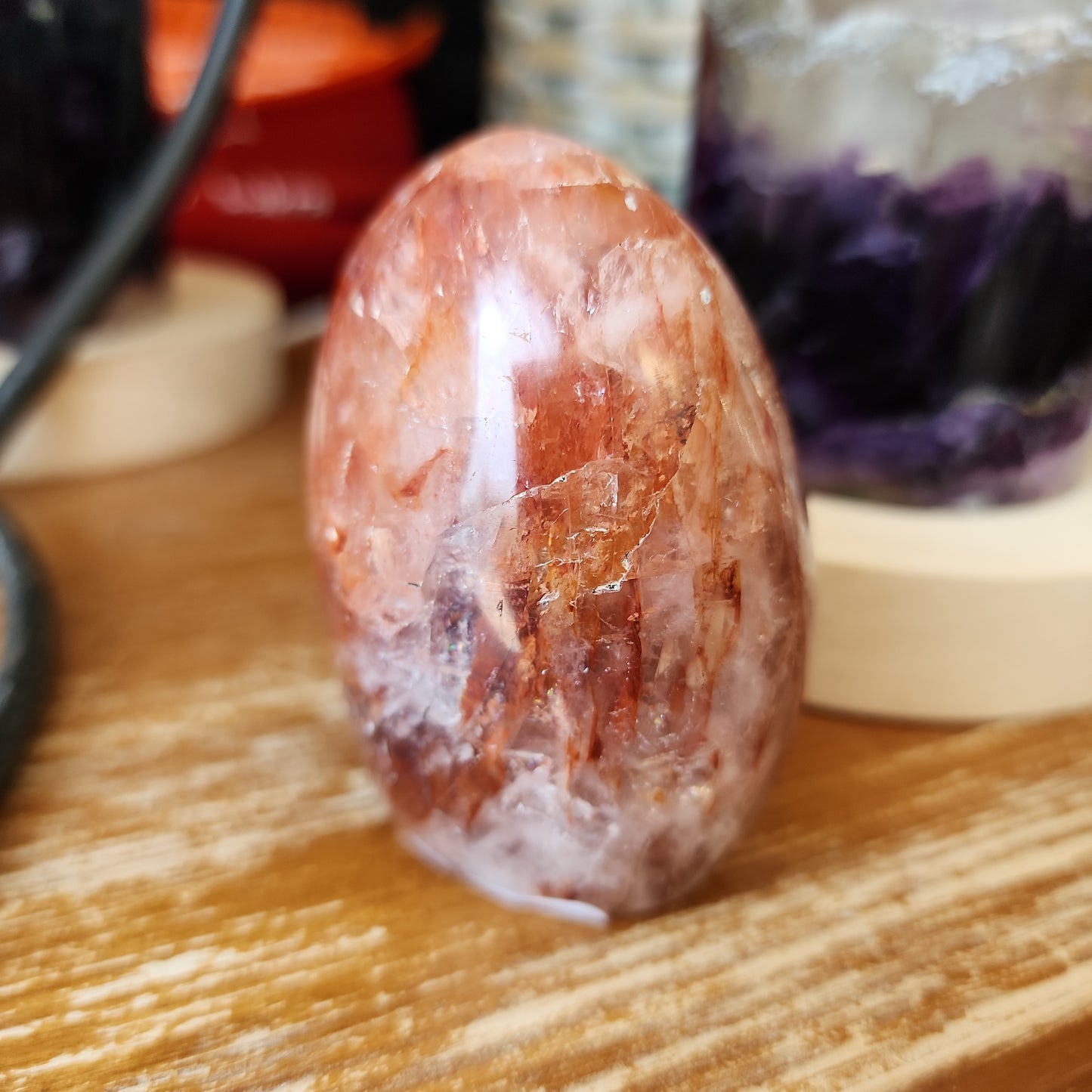 Fire Quartz Freeforms