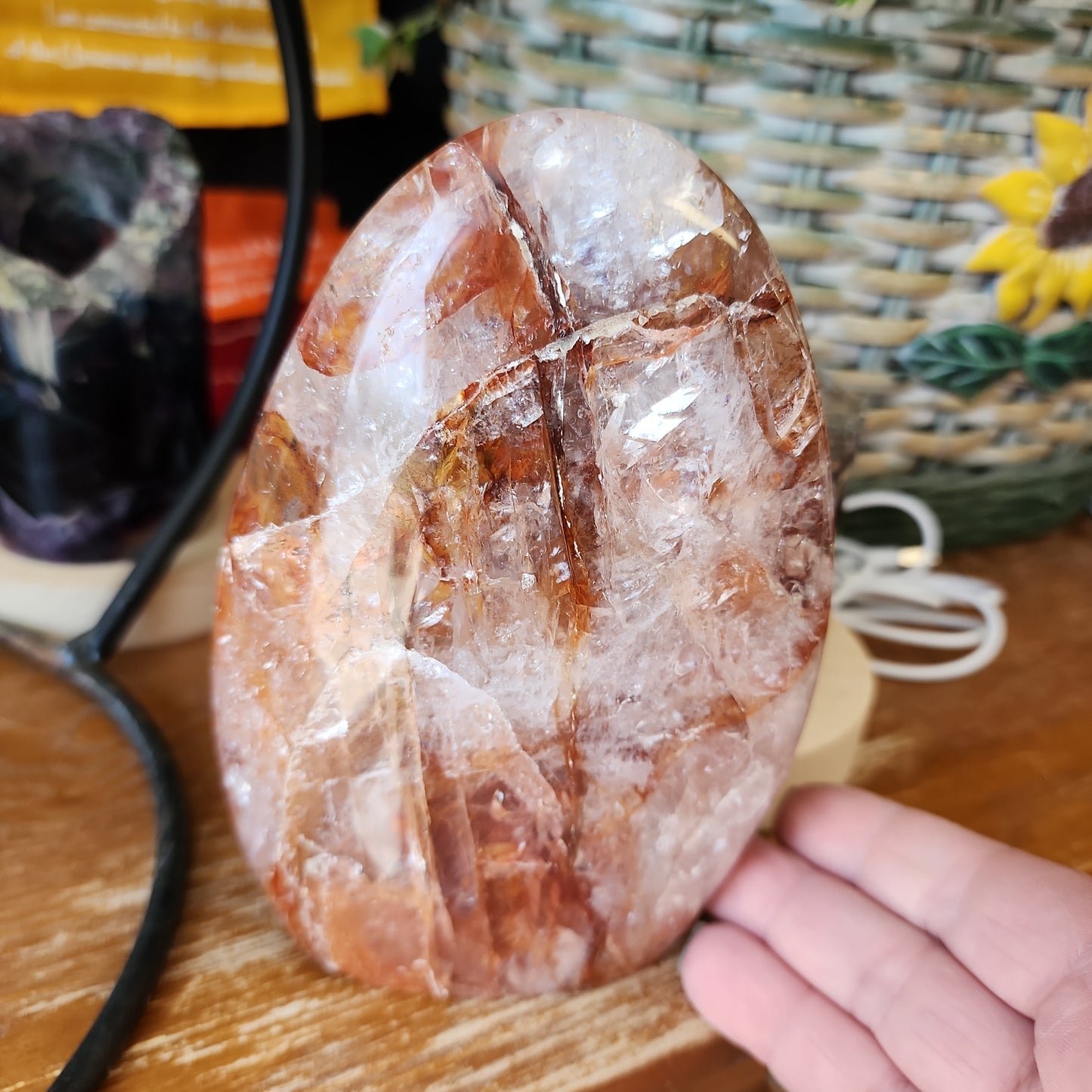 Fire Quartz Freeforms