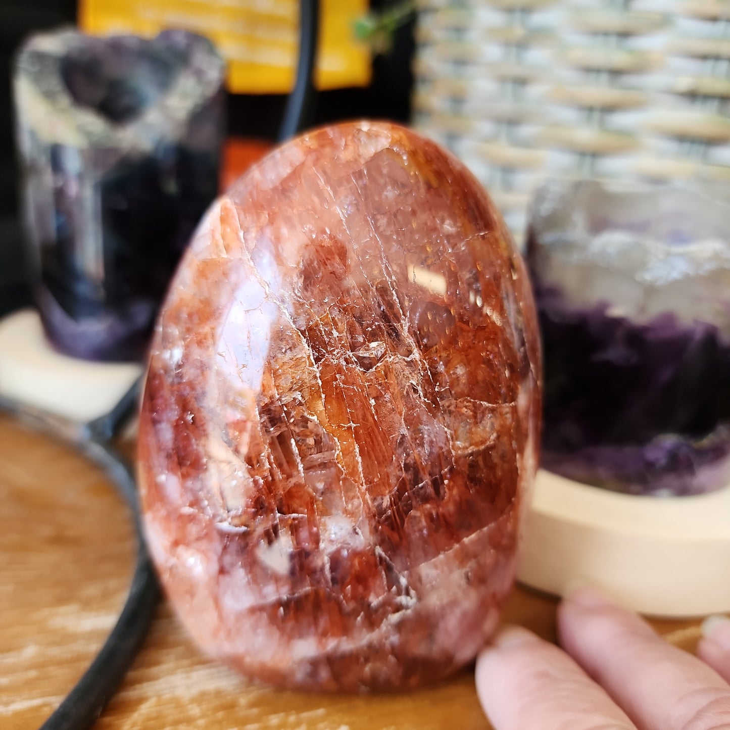 Fire Quartz Freeforms