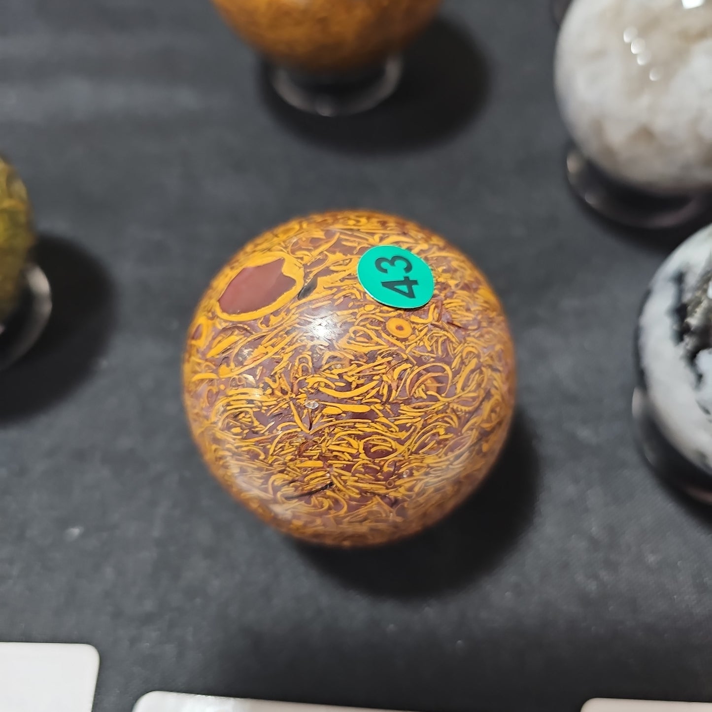 Imperial Callipgraphy Jasper Spheres
