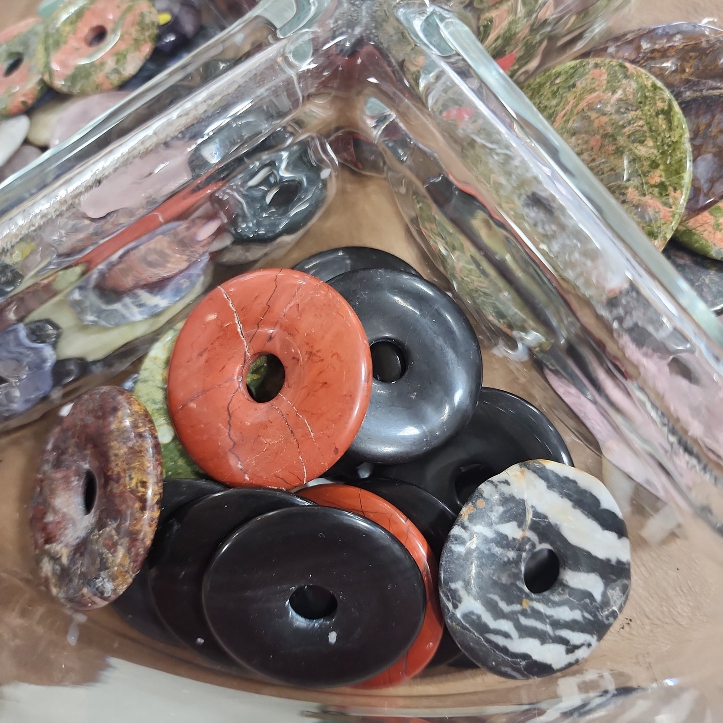 Assorted Crystal Jewelry Donuts- Intuitive pick