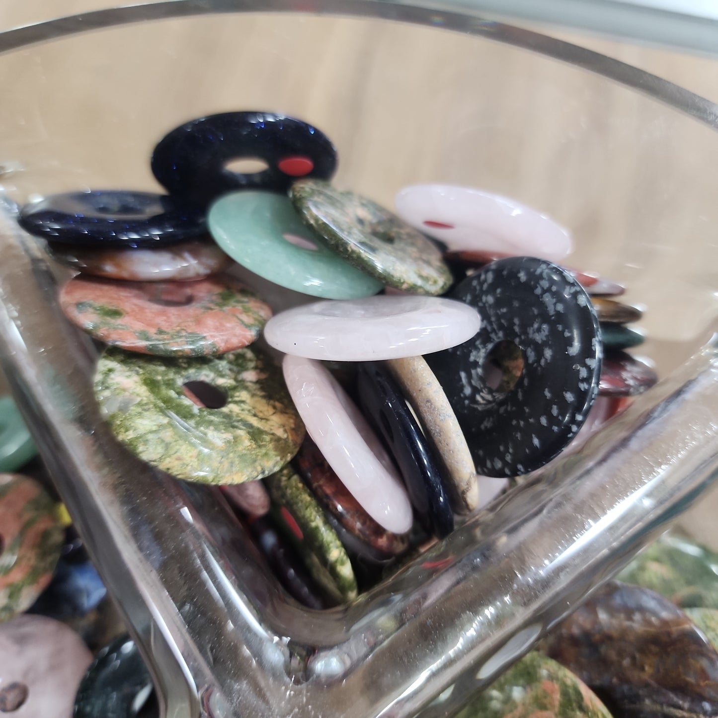 Assorted Crystal Jewelry Donuts- Intuitive pick