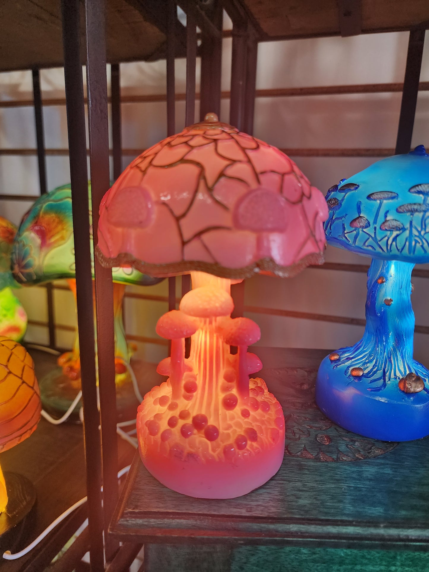 Mushroom Lamps (2 Sizes) and Different Styles