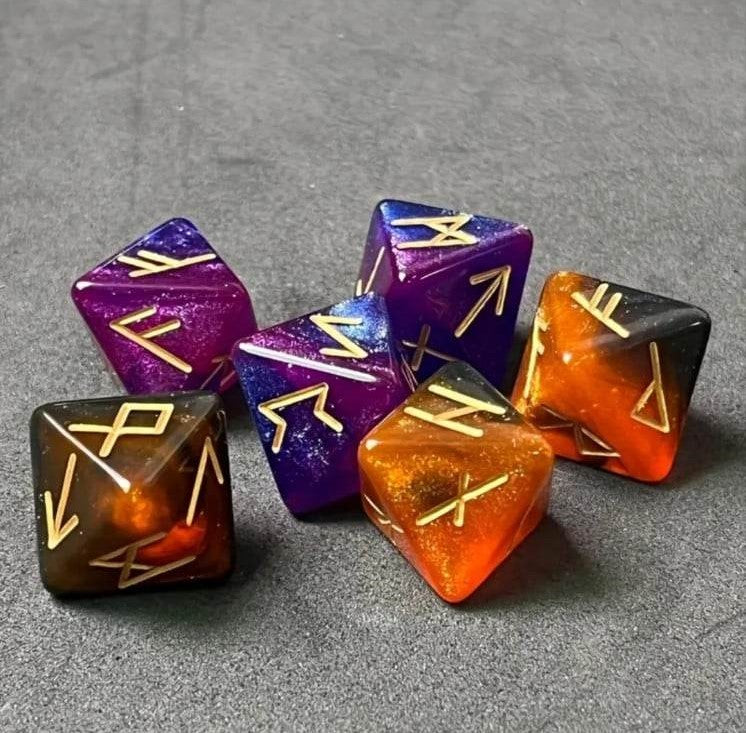 Rune Divination Dice