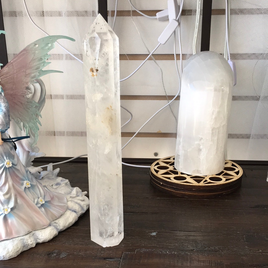 Huge Clear Quartz Towers