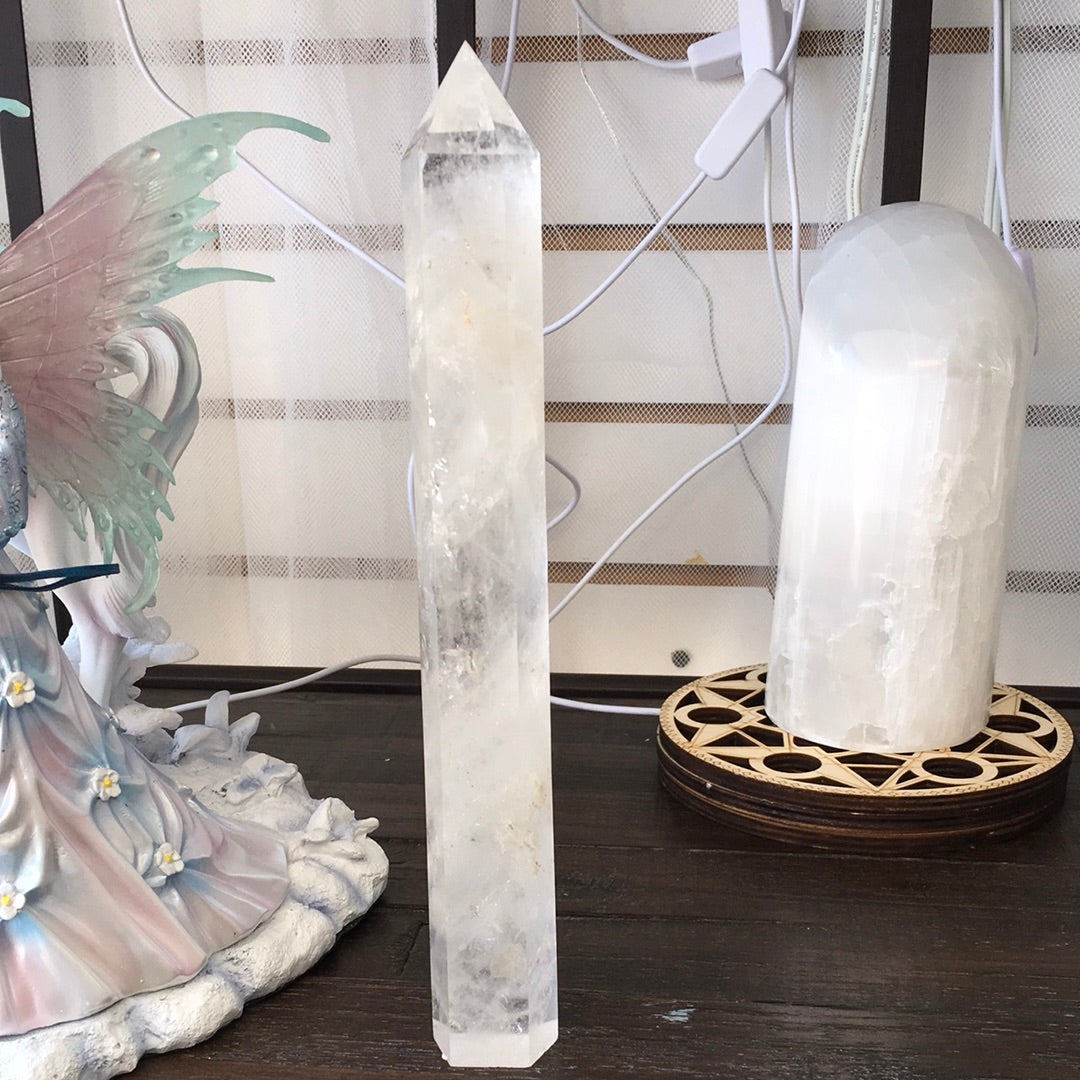 Huge Clear Quartz Towers