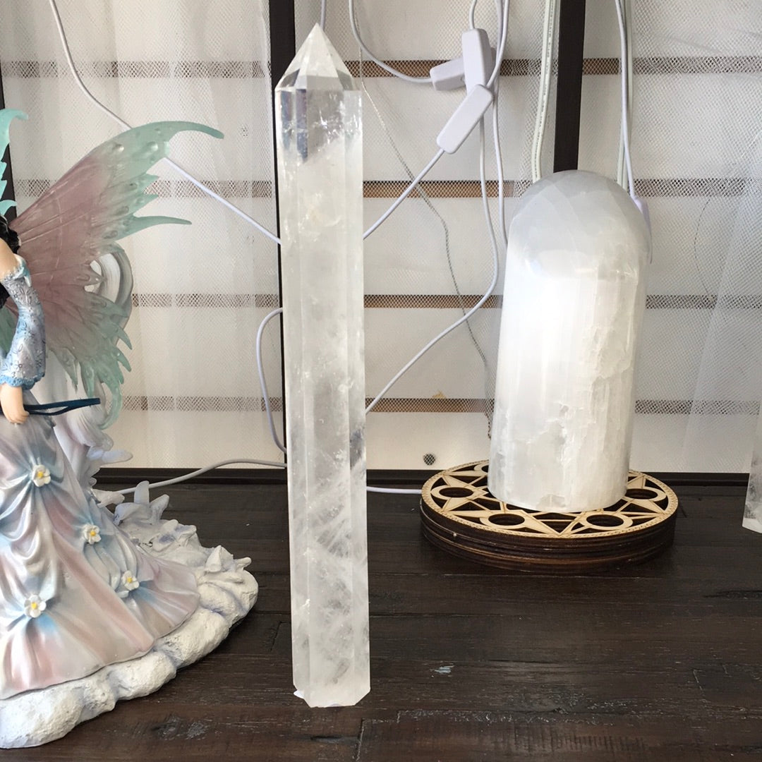 Huge Clear Quartz Towers