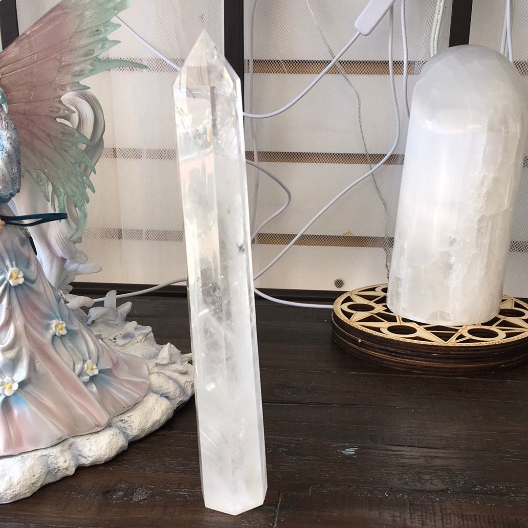 Huge Clear Quartz Towers