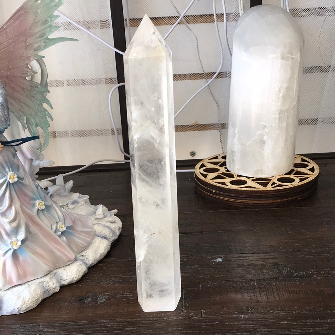 Huge Clear Quartz Towers