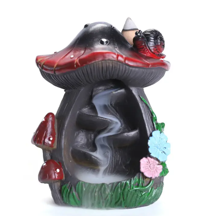 Mushroom Backflow Incense Burner