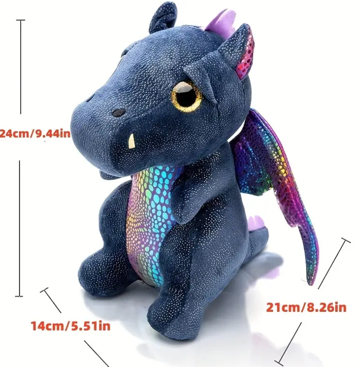 Fierce Stuffed Dragon