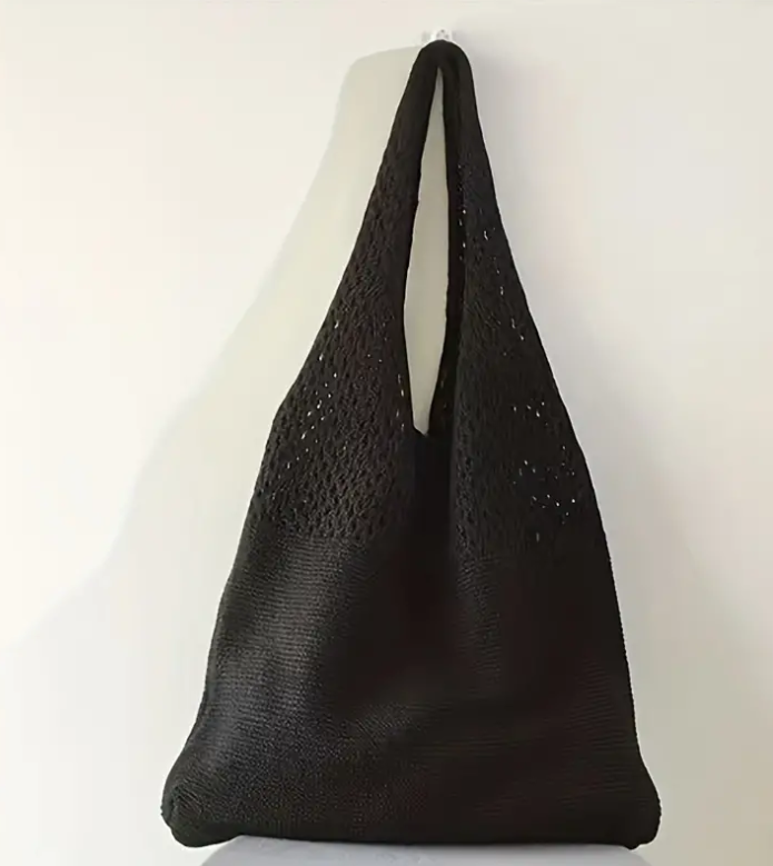 Crochett Knit Tote Purses