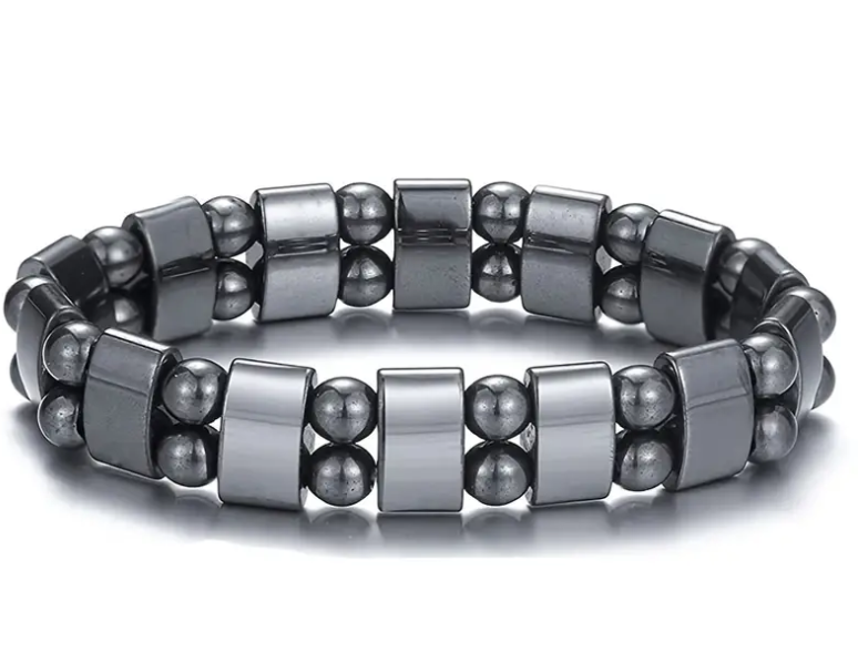 Flat Hematite Bracelet