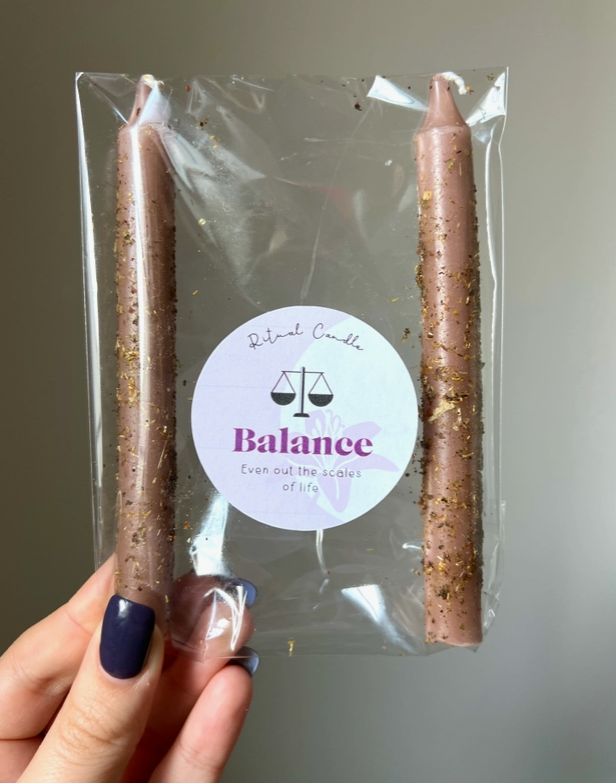 Twin Ritual Candles
