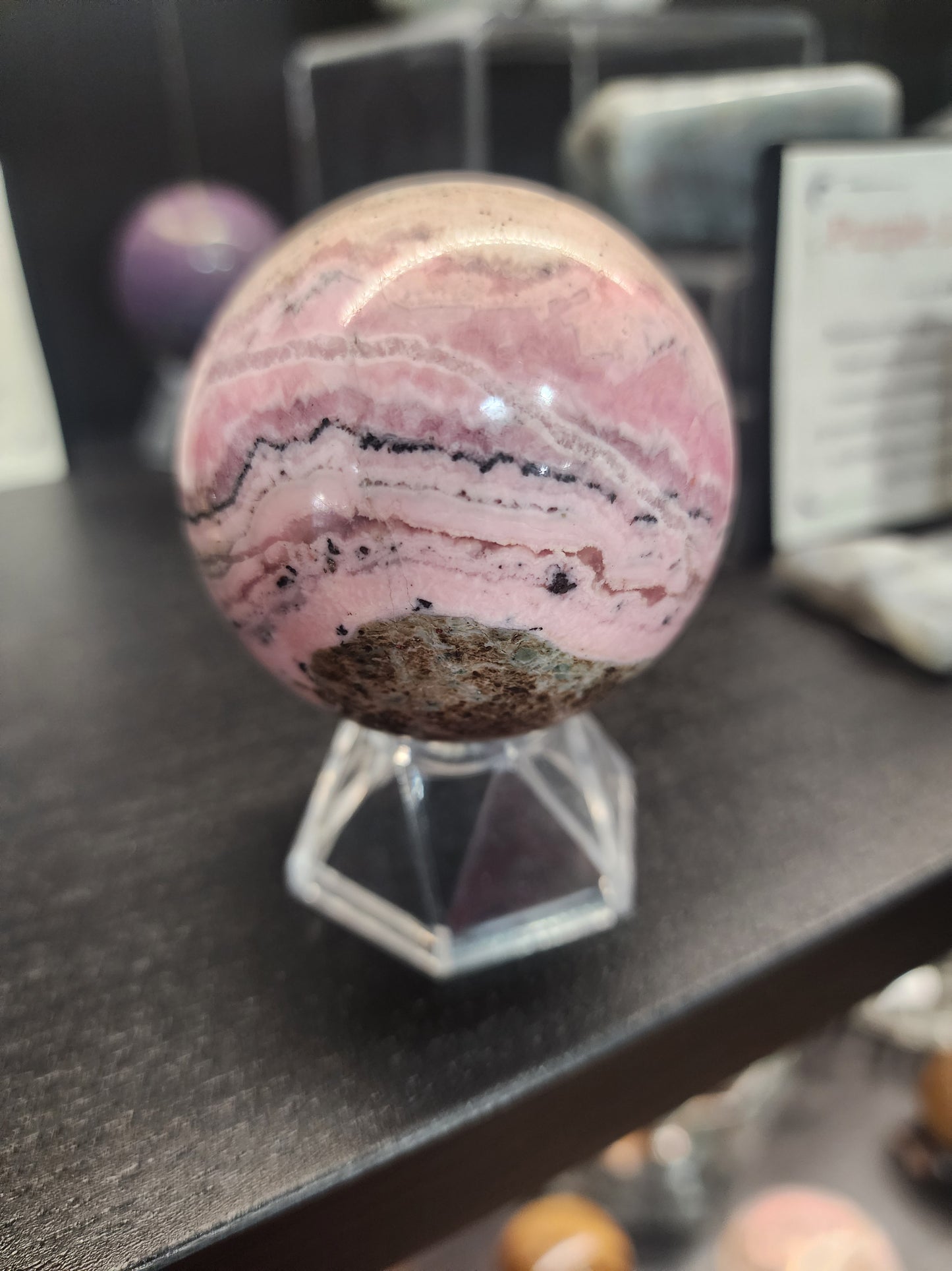 Rhodochrosite Spheres - Heart-Centered Healing and Joy