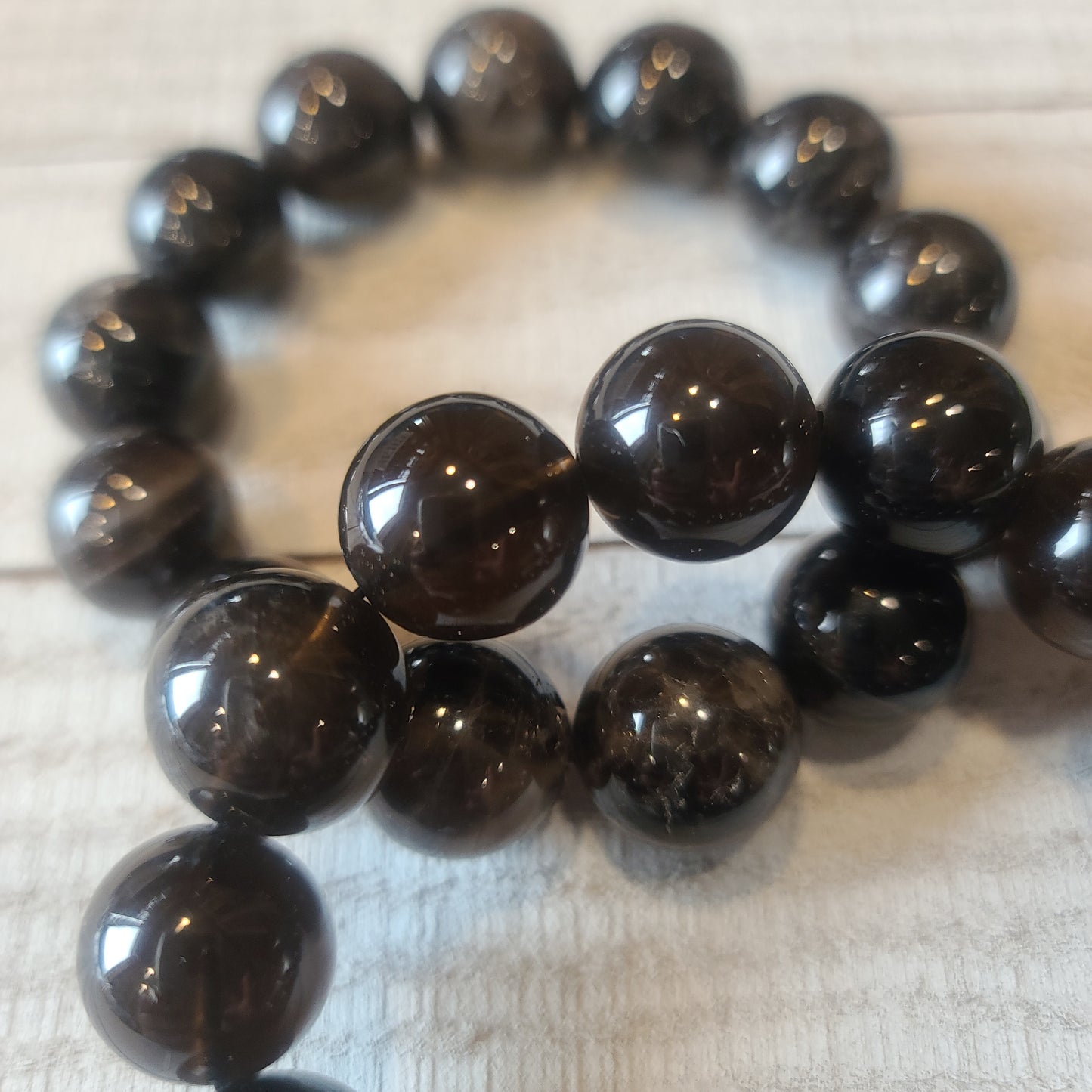 Smokey Quartz Bracelet - 16mm