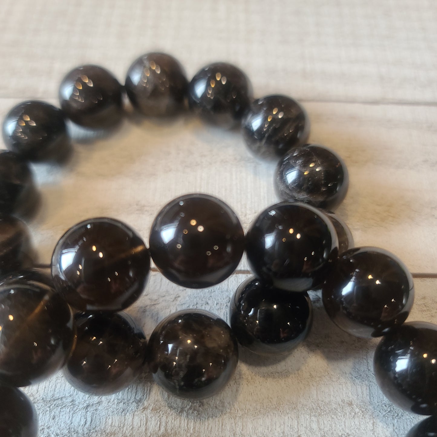 Smokey Quartz Bracelet - 16mm