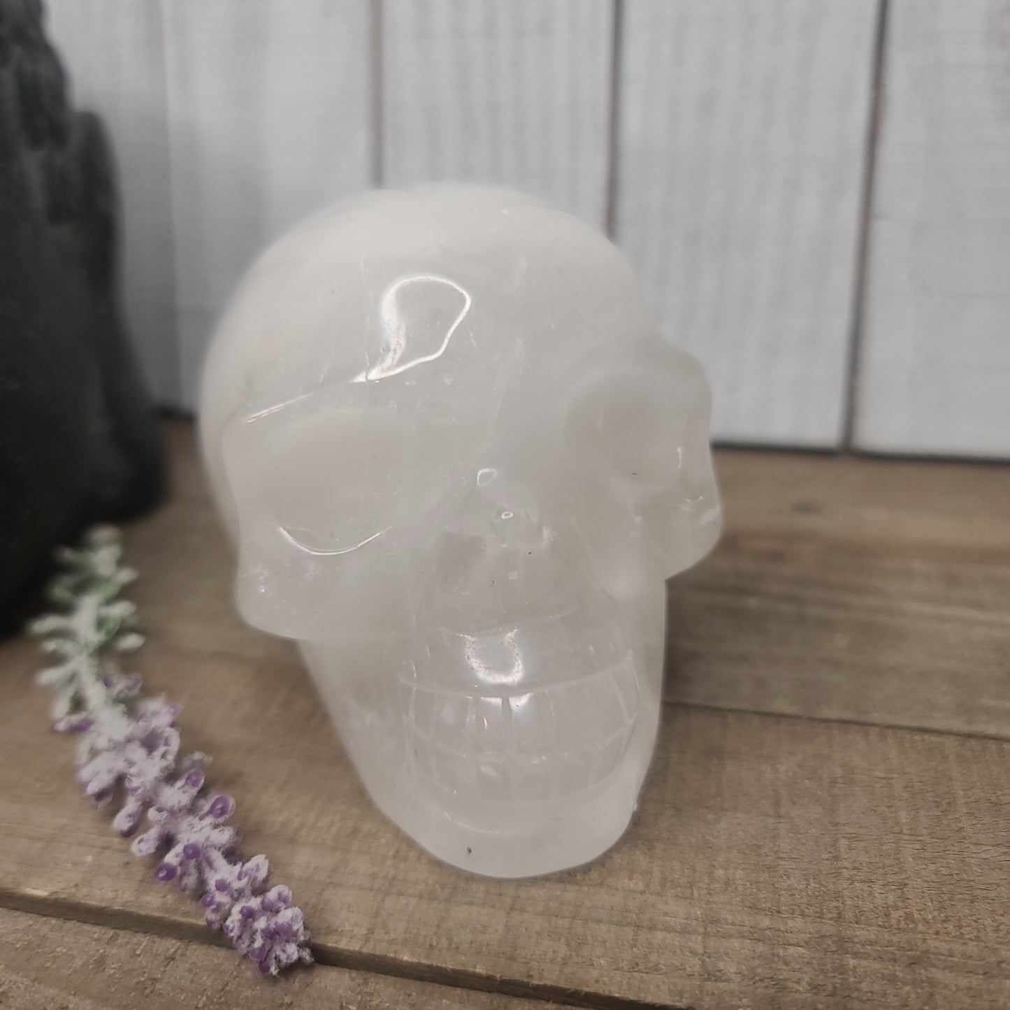 Clear Quartz Skulls