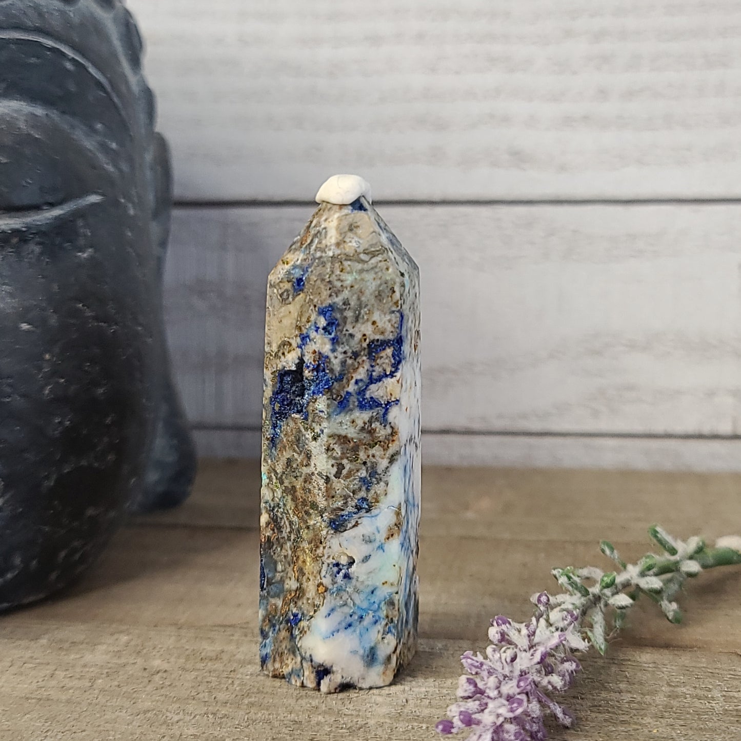 RARE Azurite and Sphalerite Tower
