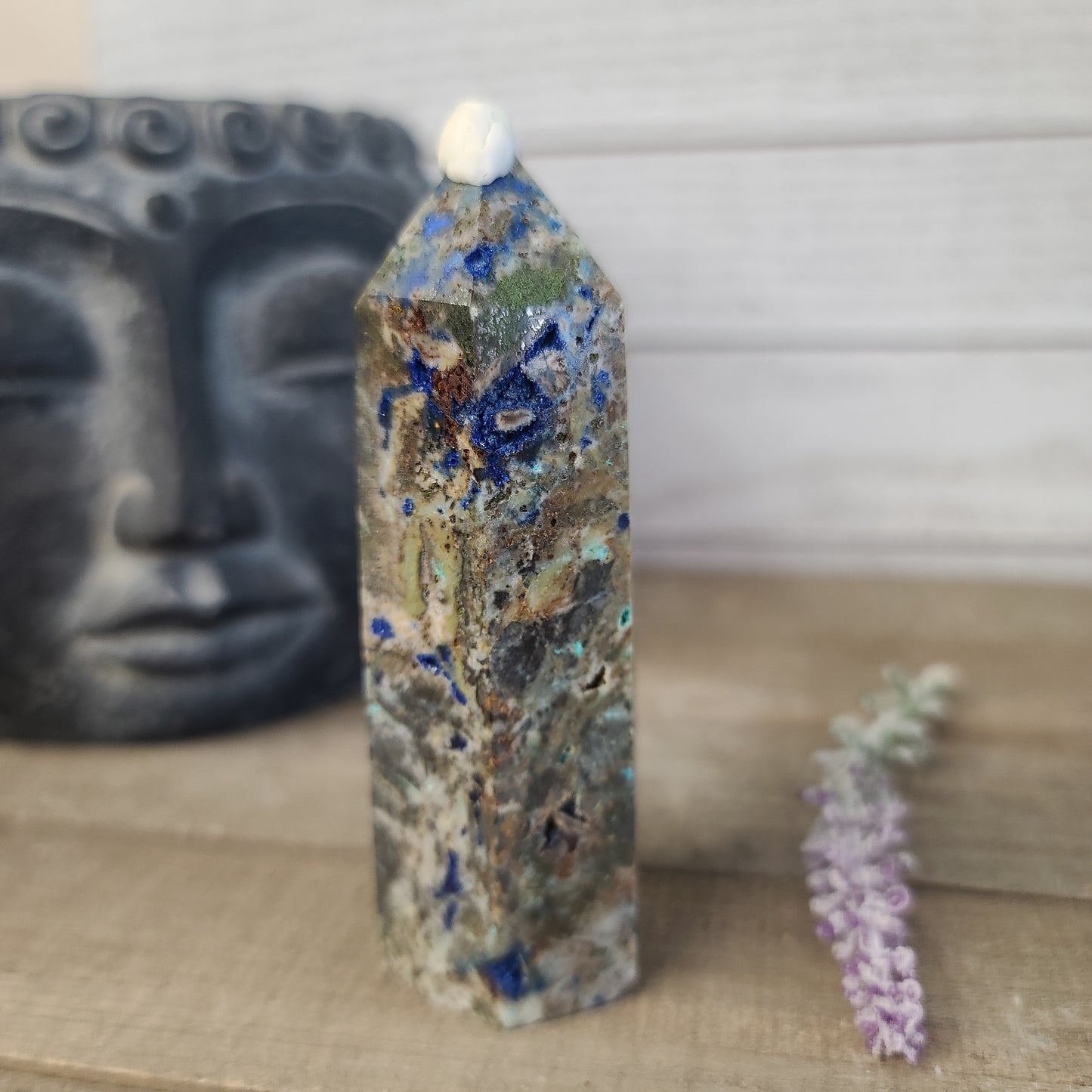 RARE Azurite and Sphalerite Tower