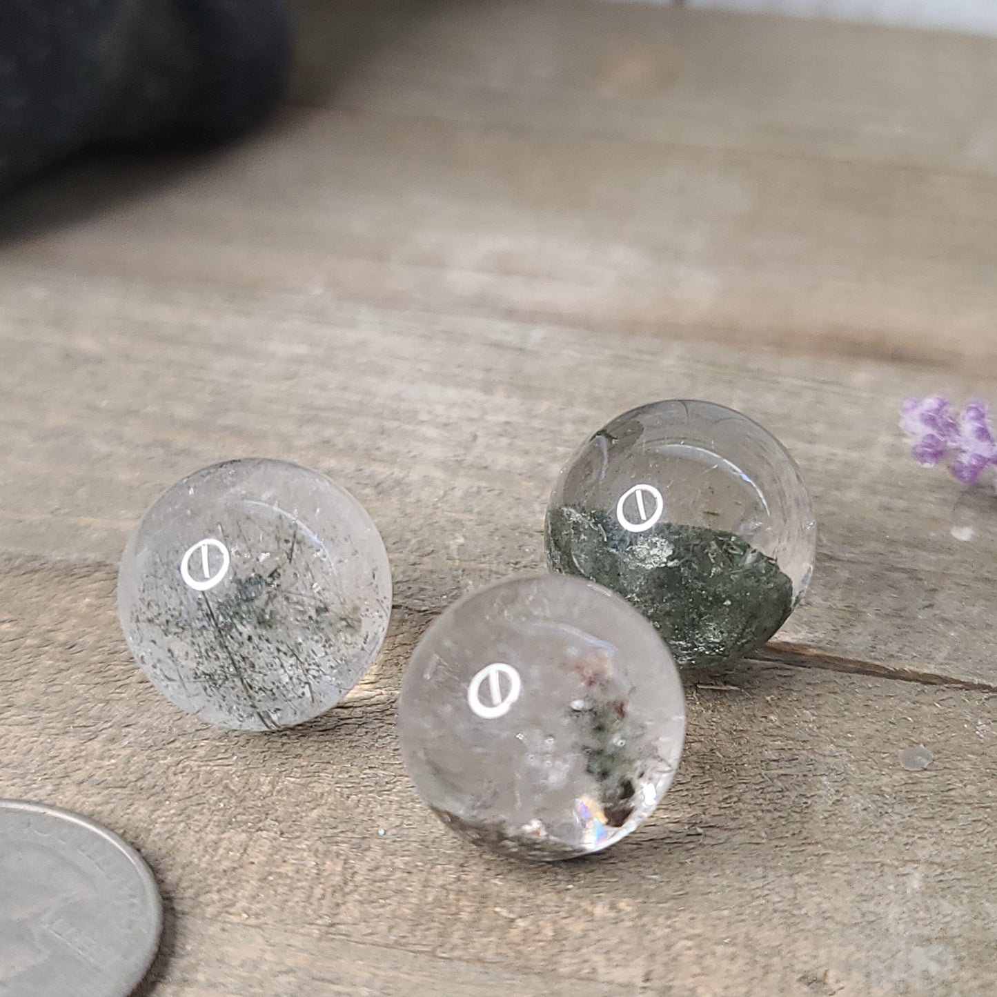 Garden Quartz Mini Spheres