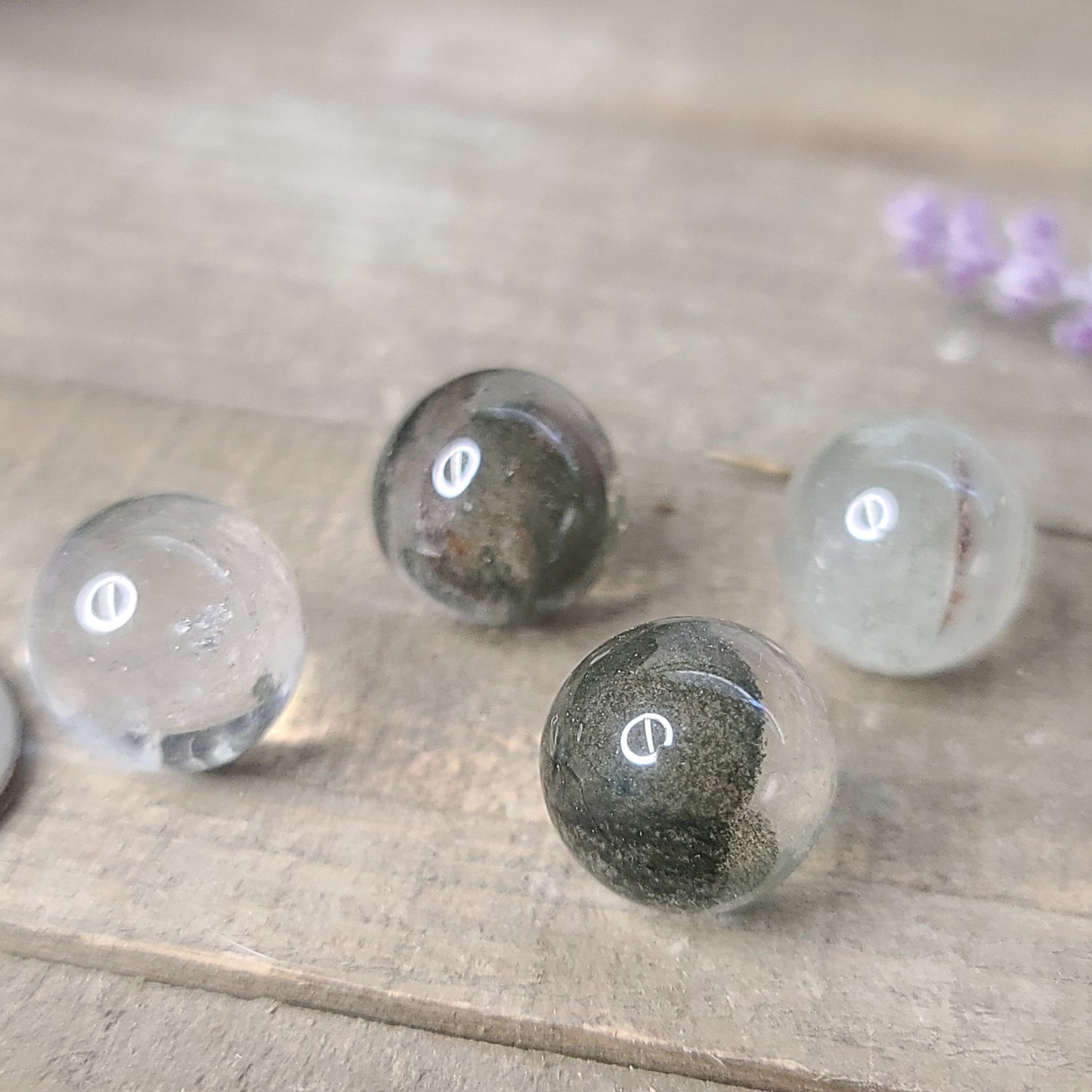 Garden Quartz Mini Spheres