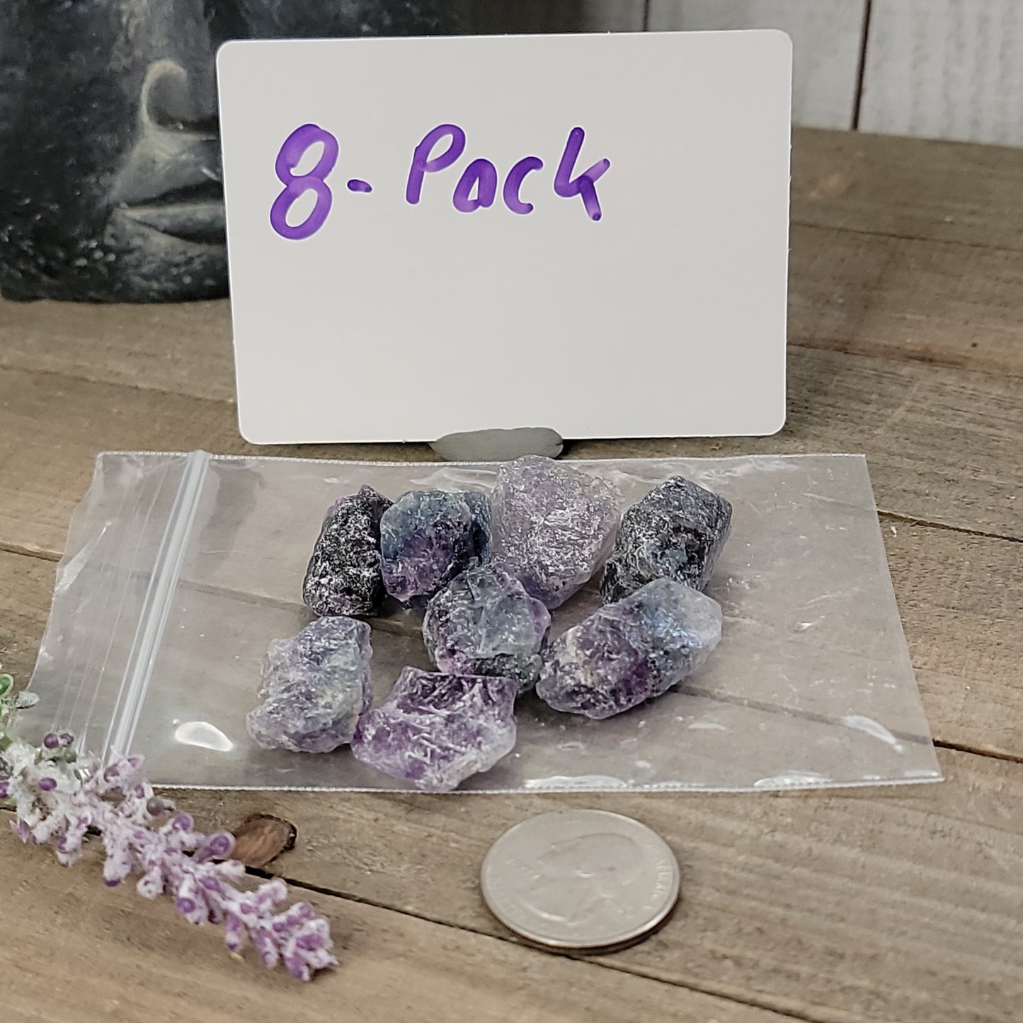 Raw Mixed Fluorite Pieces For Grid-Working