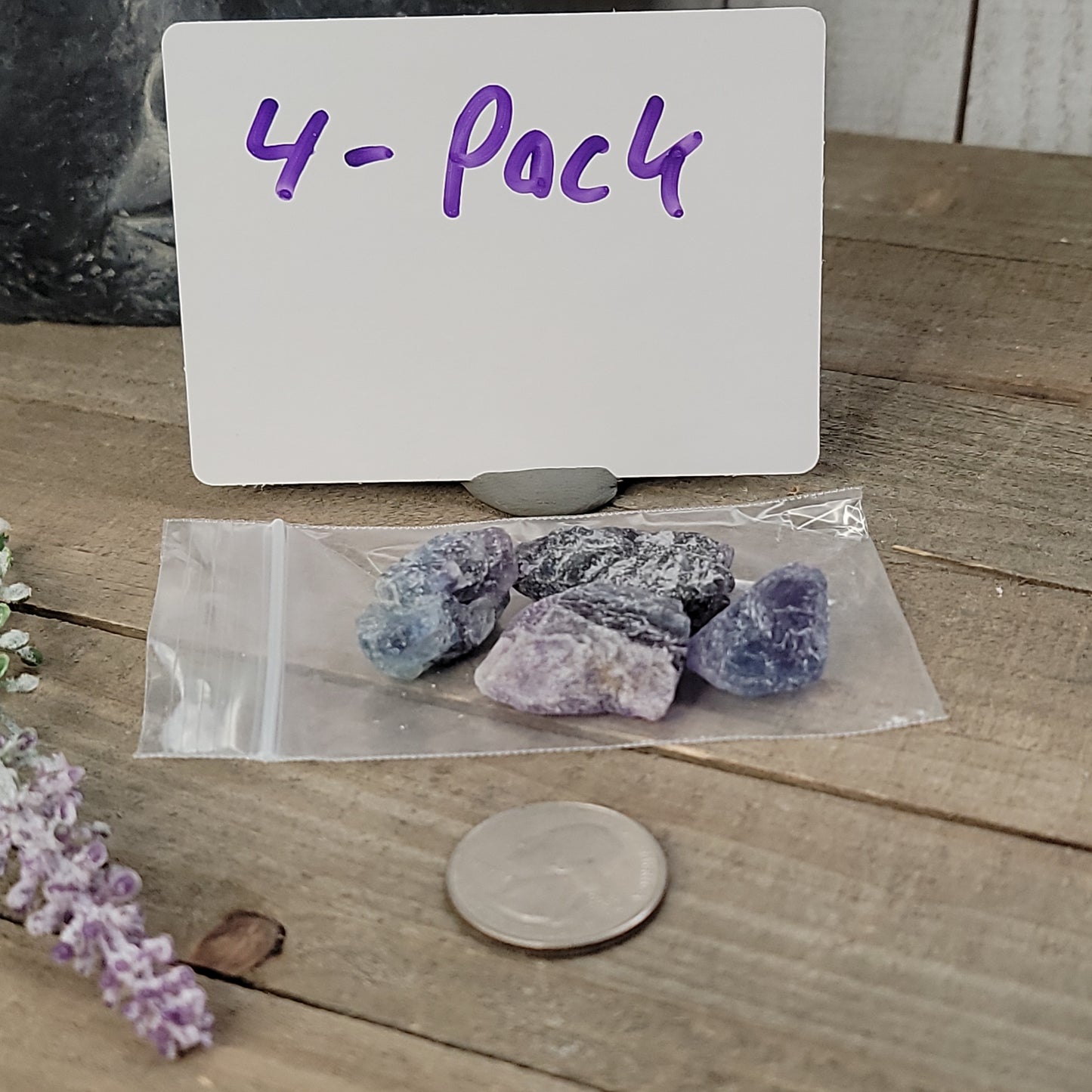 Raw Mixed Fluorite Pieces For Grid-Working