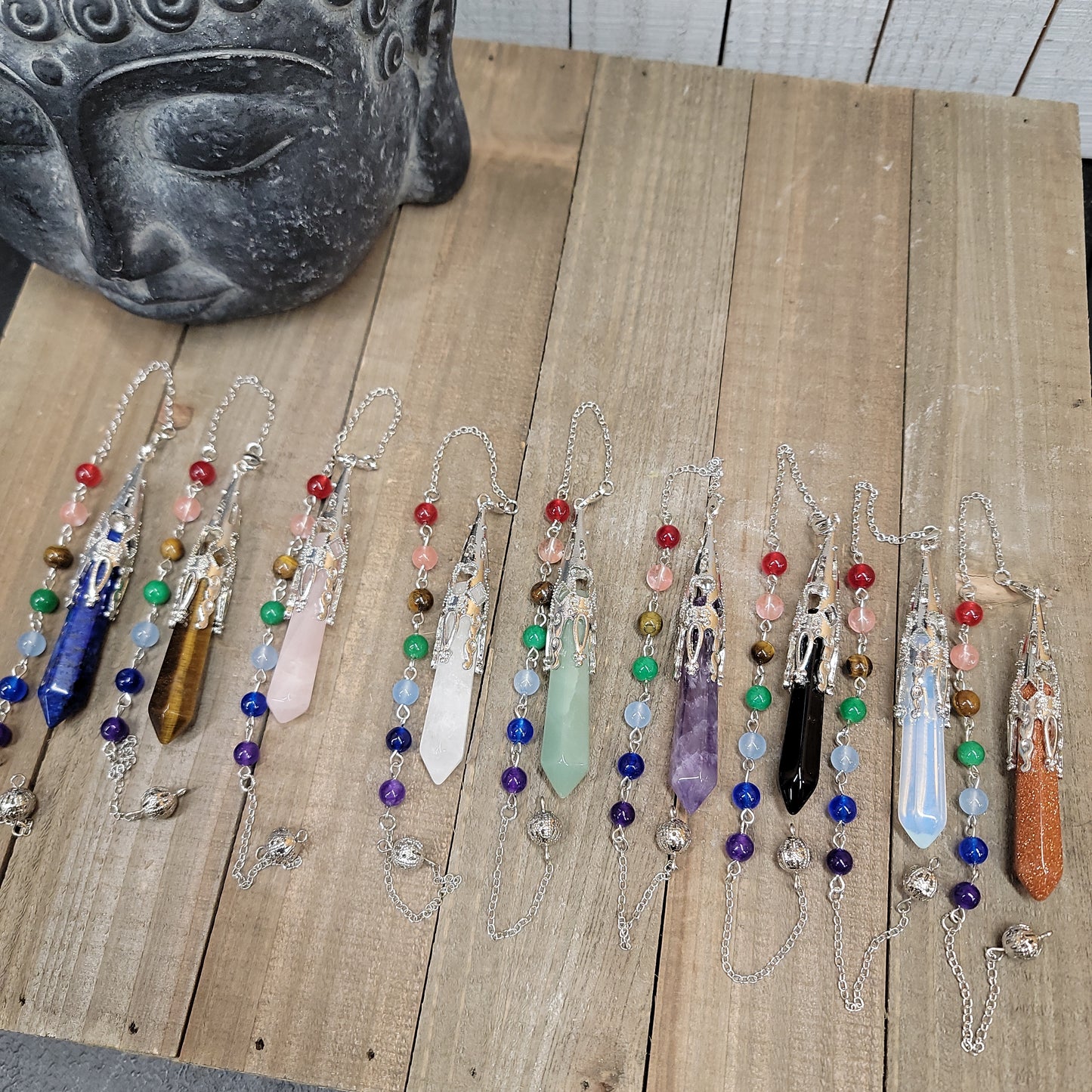 CAPPED PENDULUM - CHAKRA CHAIN