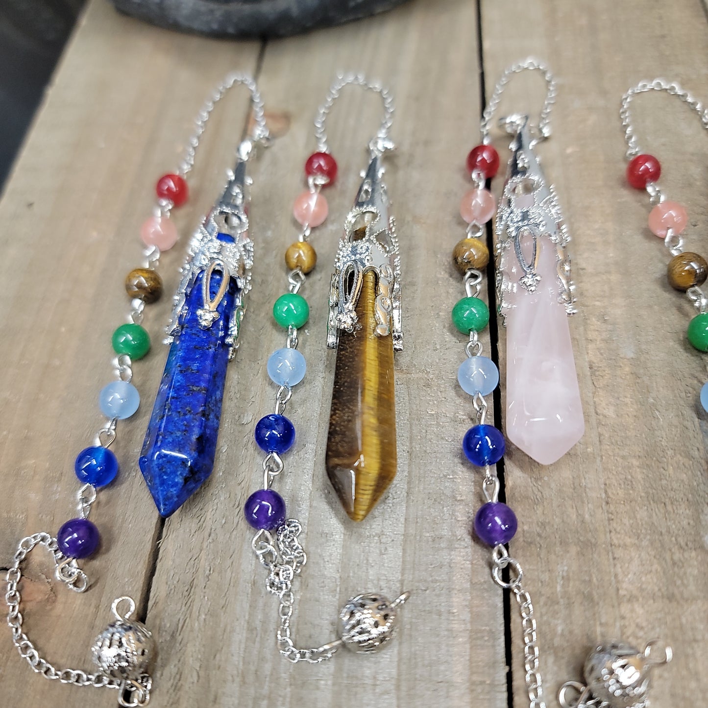 CAPPED PENDULUM - CHAKRA CHAIN