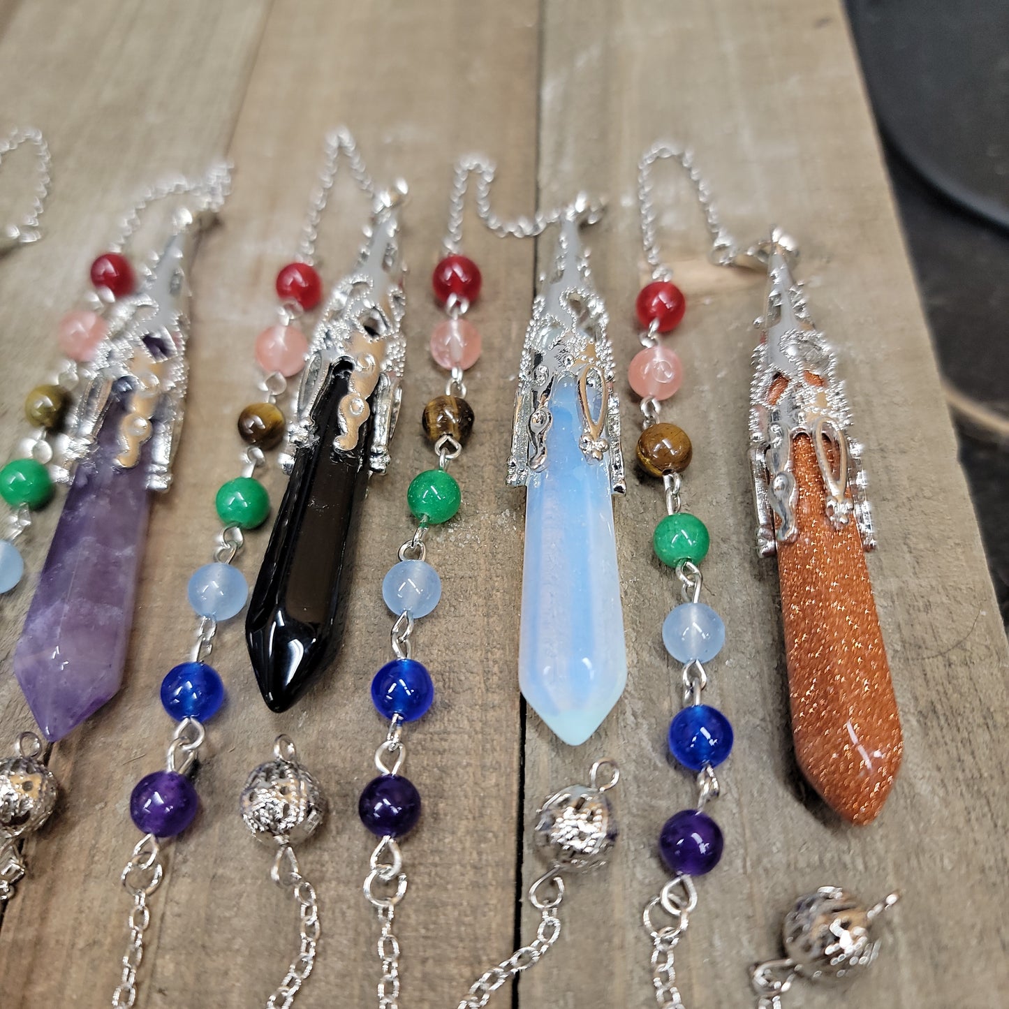 CAPPED PENDULUM - CHAKRA CHAIN