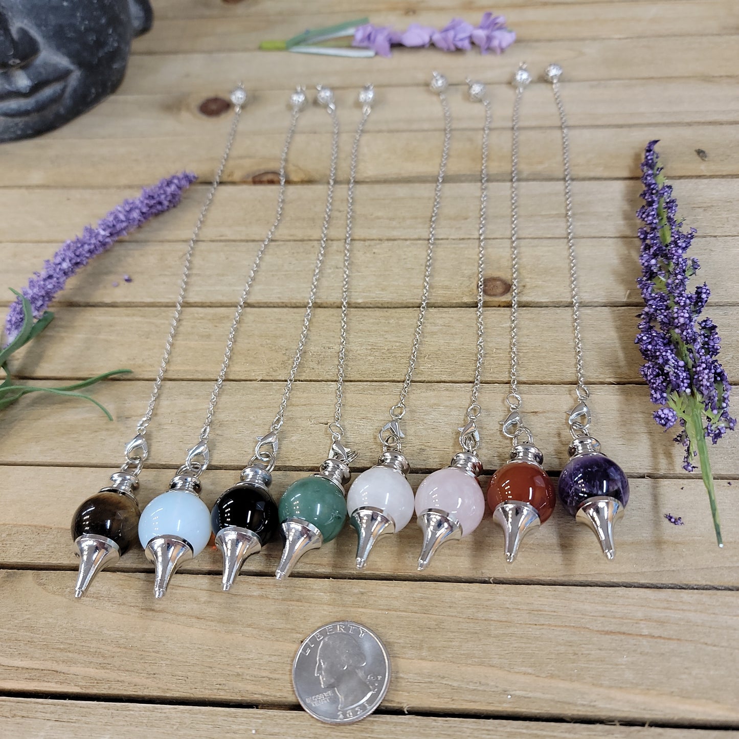 CRYSTAL SPHERE PENDULUM