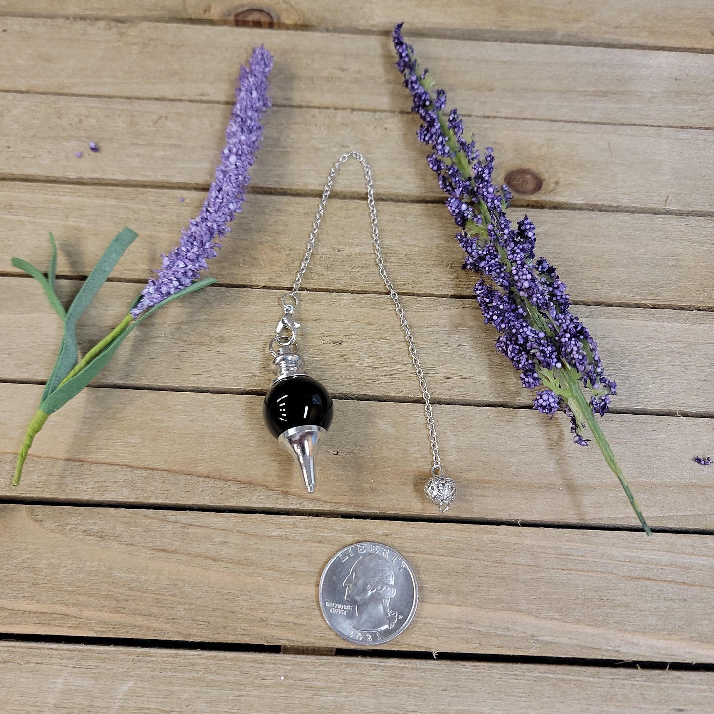 CRYSTAL SPHERE PENDULUM