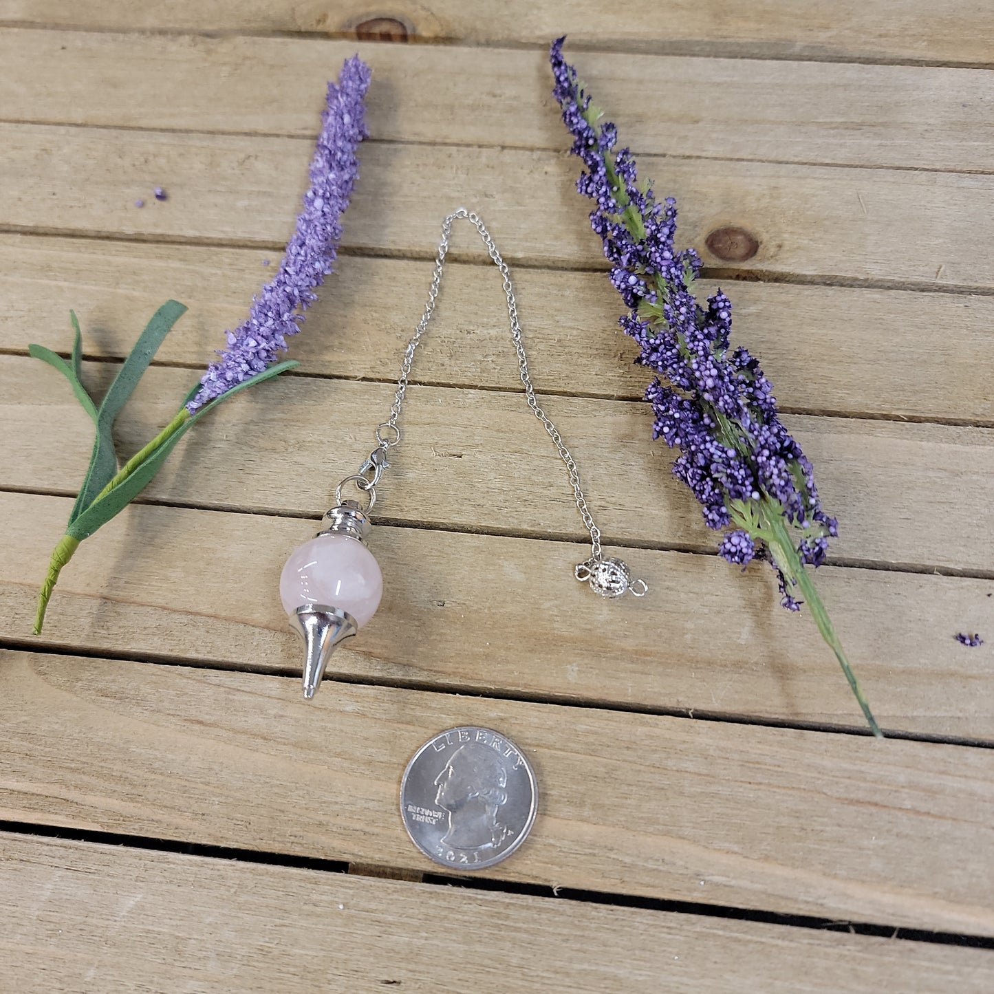 CRYSTAL SPHERE PENDULUM