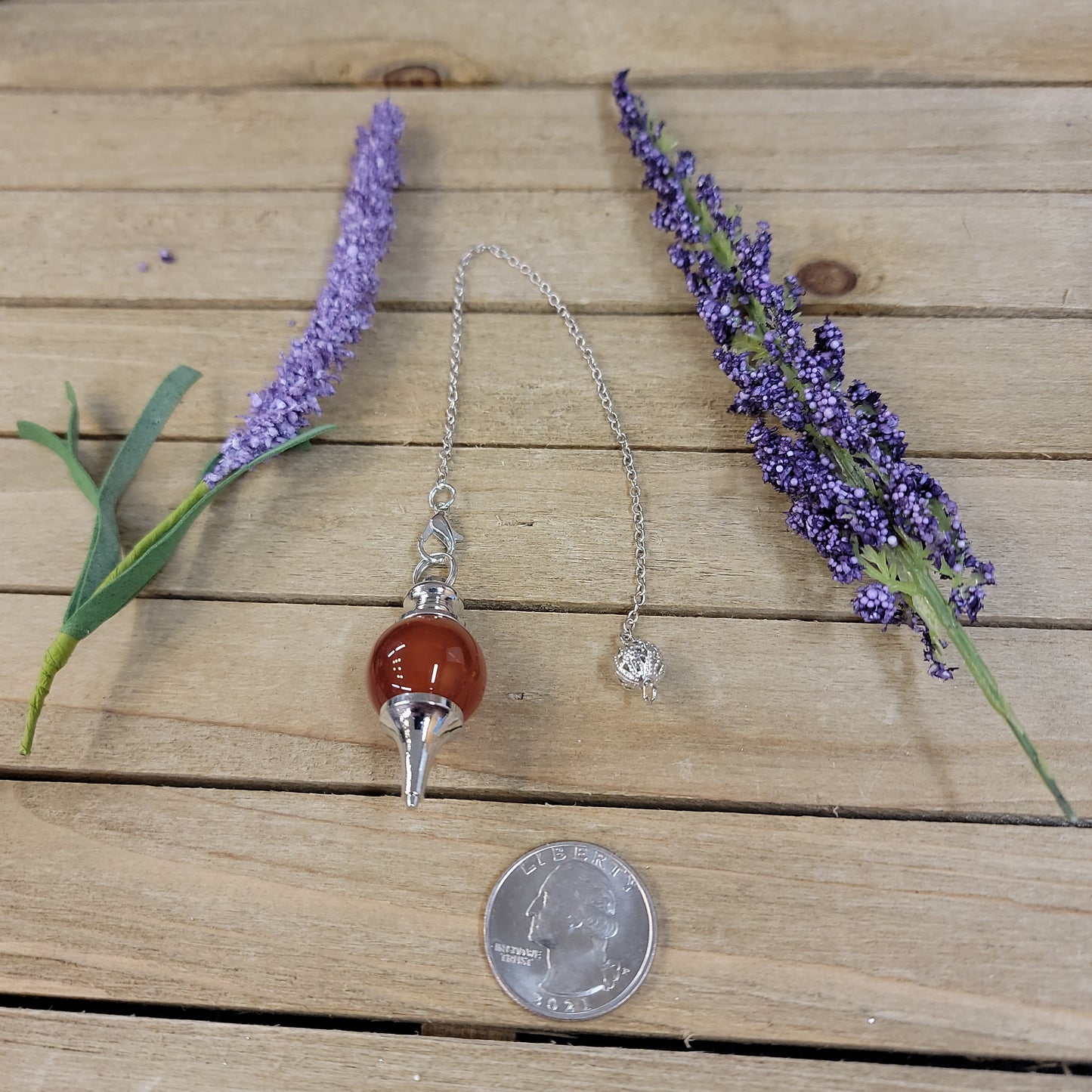 CRYSTAL SPHERE PENDULUM