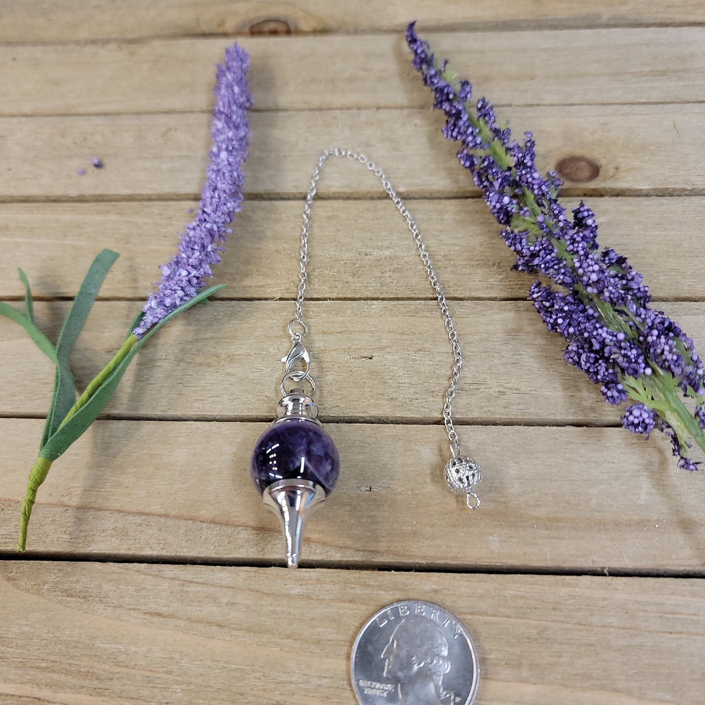 CRYSTAL SPHERE PENDULUM