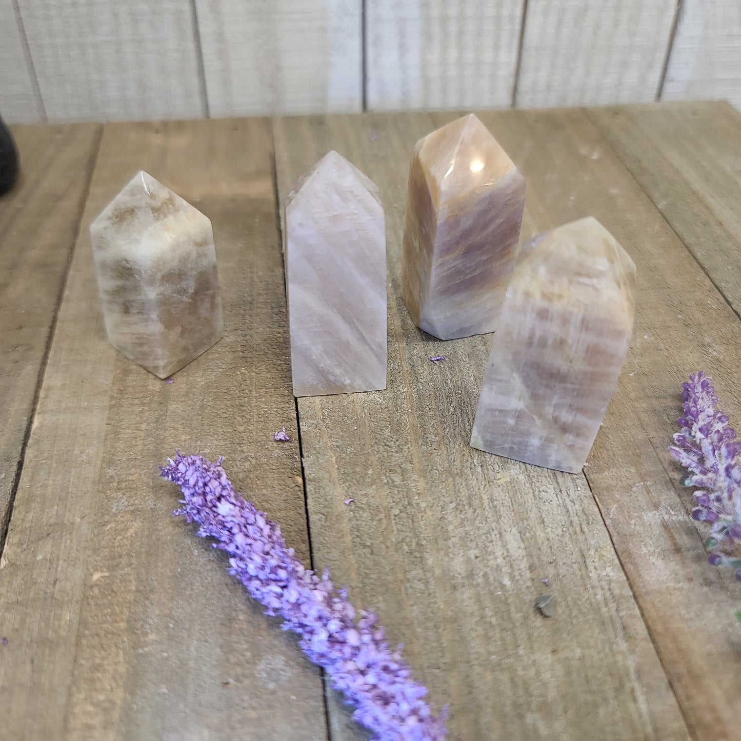 Moonstone with Copper Inclusions