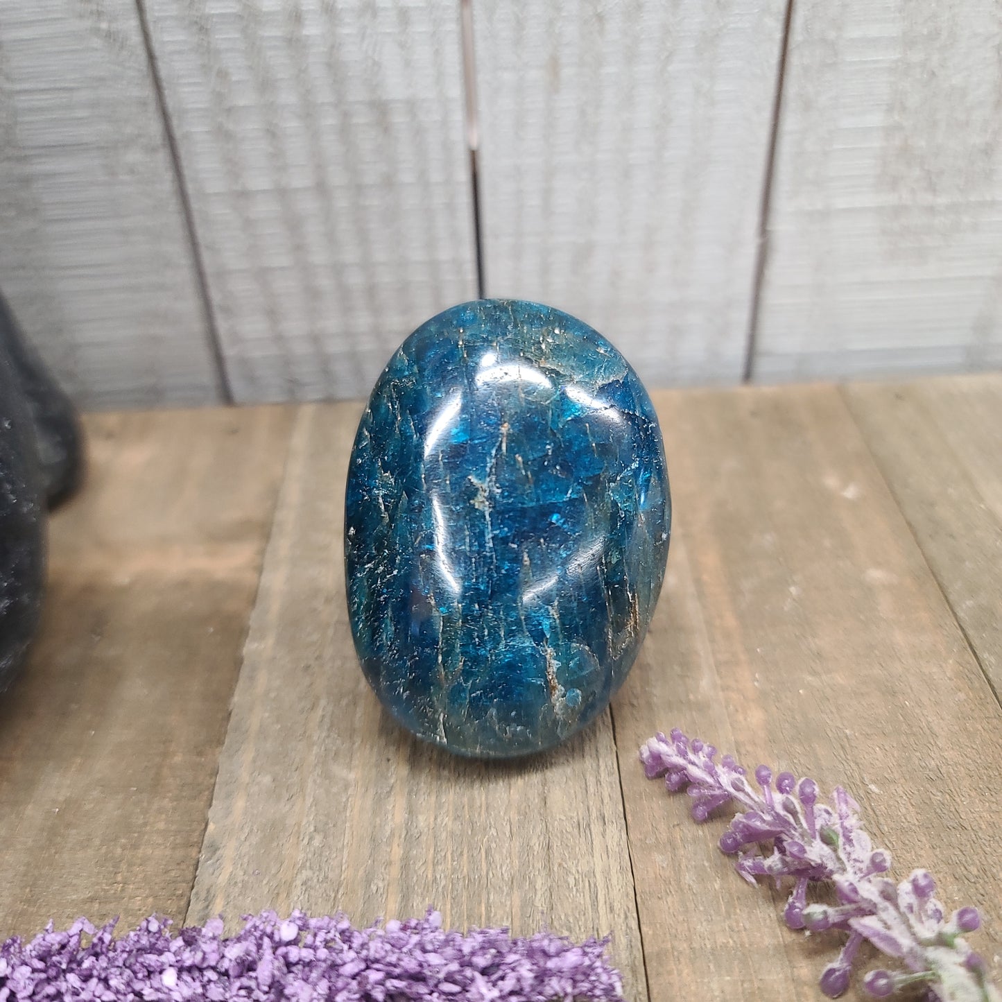 Blue Apatite Crystal Palms