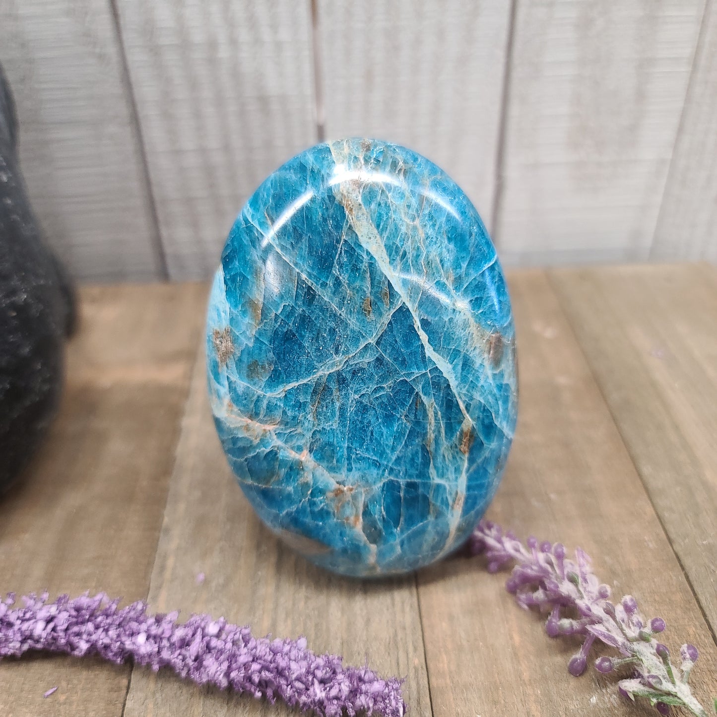 Blue Apatite Crystal Palms