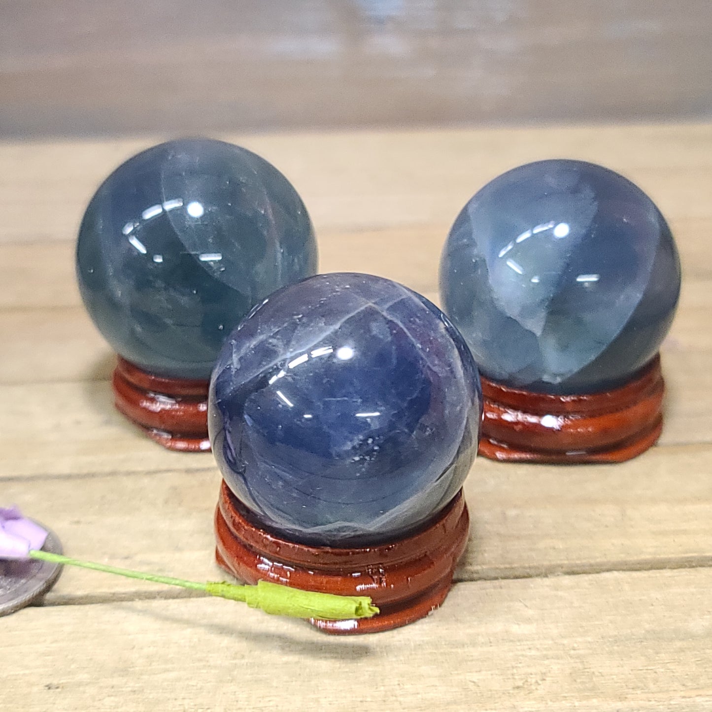 Blue QUARTZ Spheres