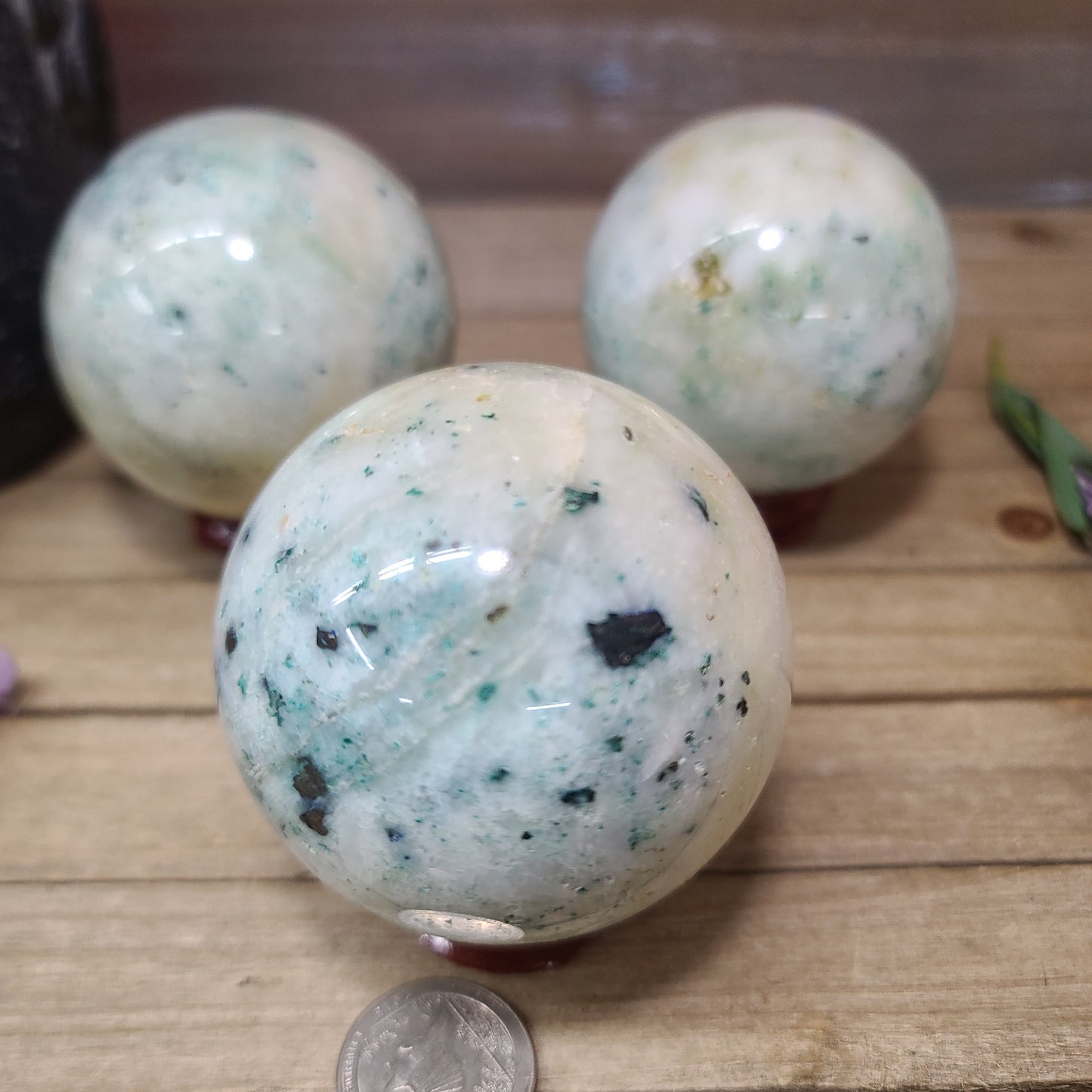 Quantum Quatro (Phoenix Stone) Spheres