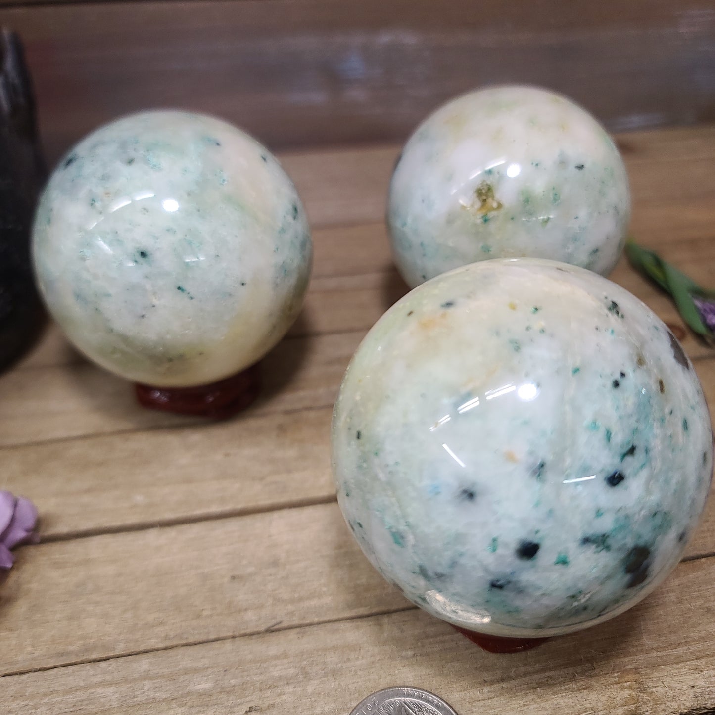 Quantum Quatro (Phoenix Stone) Spheres