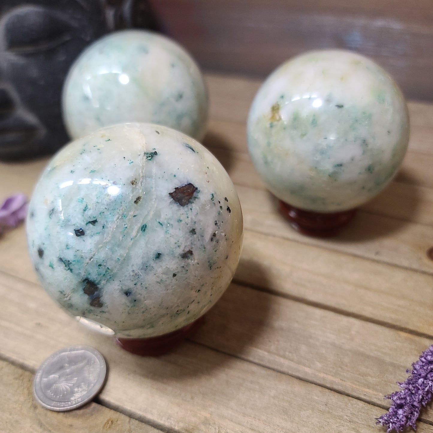 Quantum Quatro (Phoenix Stone) Spheres