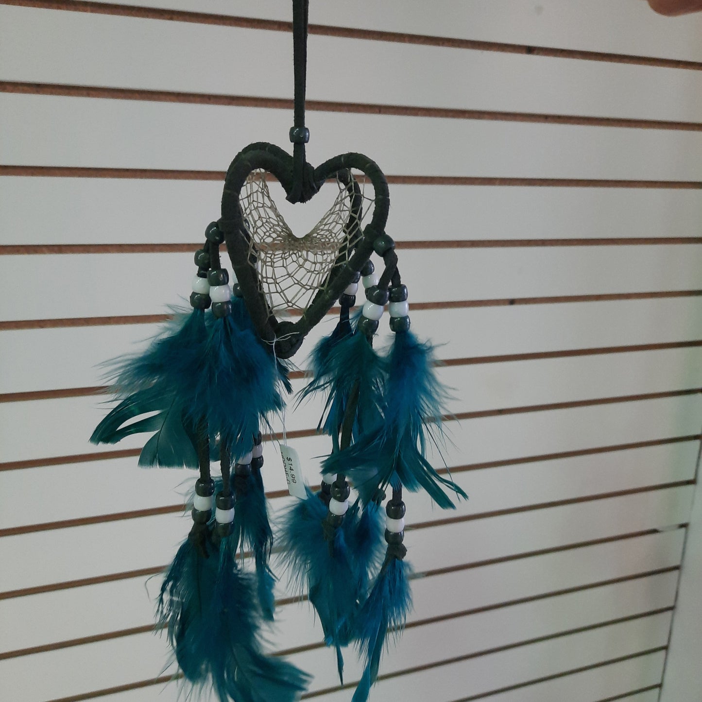 Double Heart Dream Catcher 6"