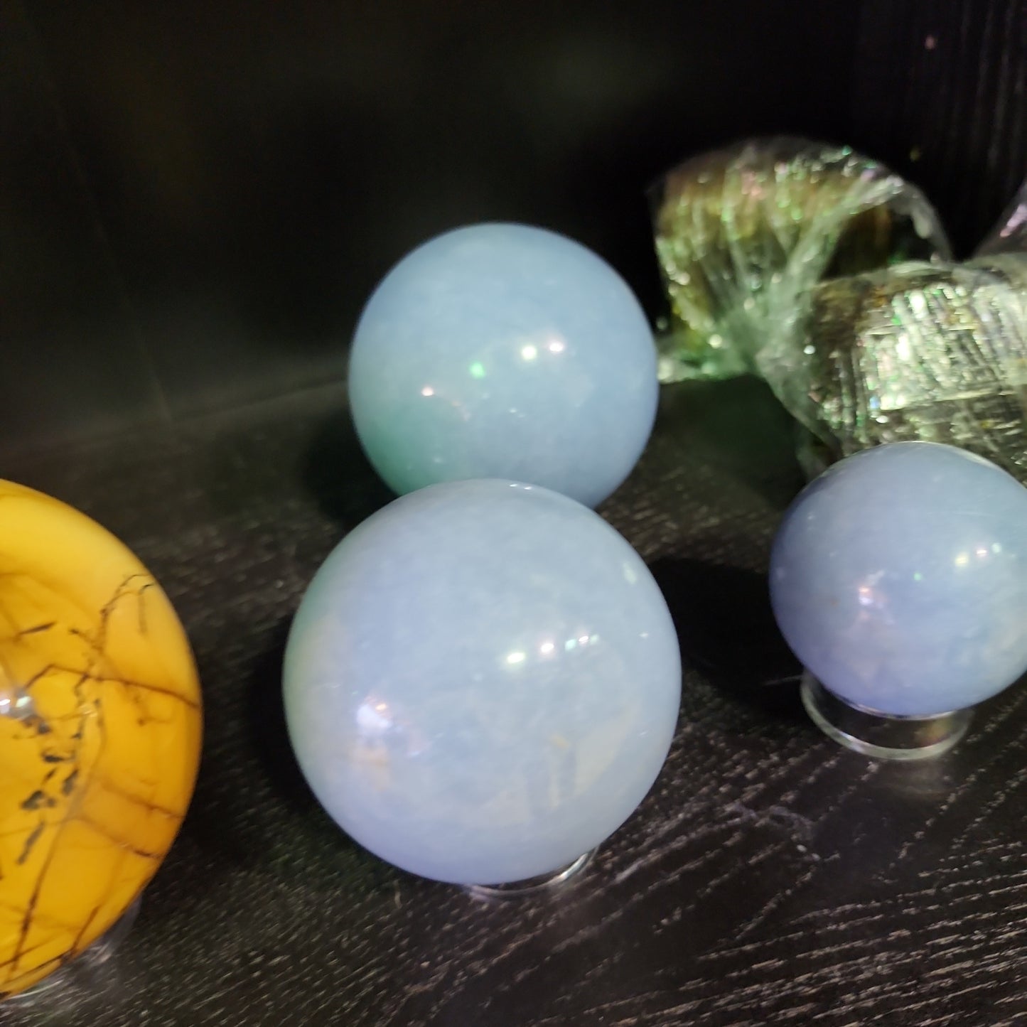 Angelite Spheres