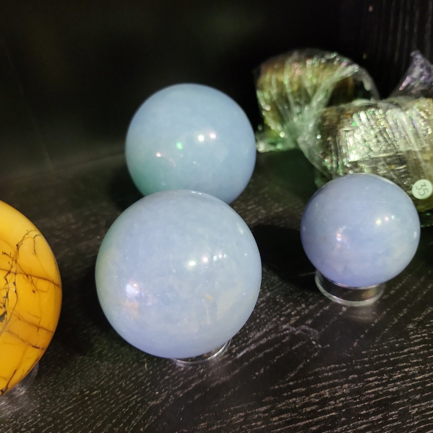 Angelite Spheres