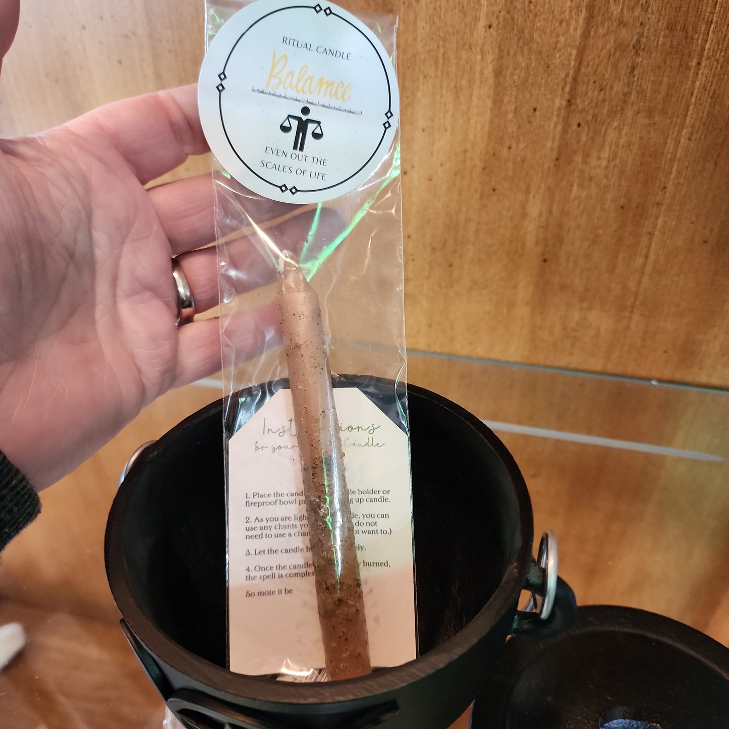 Balance Ritual Candle